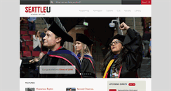 Desktop Screenshot of law.seattleu.edu